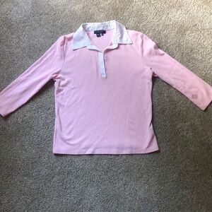 Lovely pink Chaps by Ralph Lauren cotton shirt